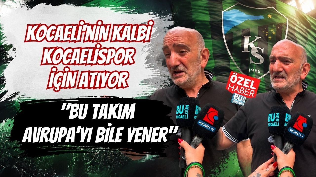 KOCAELİ'NİN KALBİ KOCAELİSPOR İÇİN ATIYOR BU TAKIM AVRUPA'YI BİLE YENER