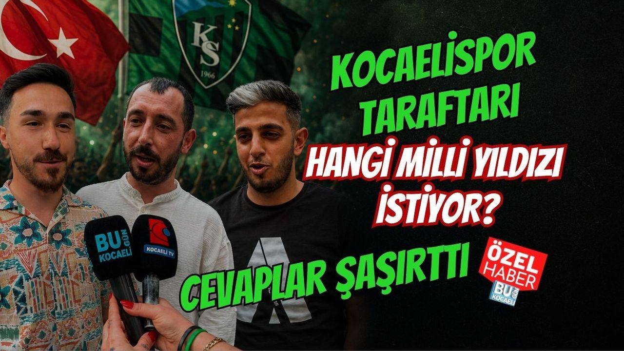 KOCAELİSPOR TARAFTARI HANGİ MİLLİ YILDIZI İSTİYOR? CEVAPLAR ŞAŞIRTTI
