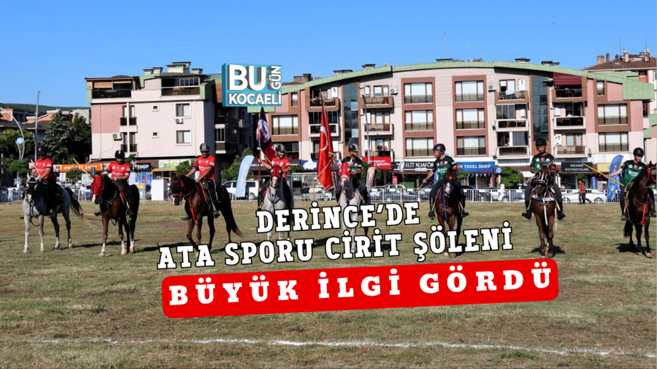 DERİNCE’DE ATA SPORU CİRİT ŞÖLENİ BÜYÜK İLGİ GÖRDÜ