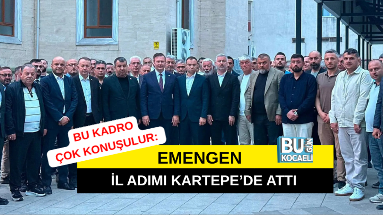 BU KADRO ÇOK KONUŞULUR: EMENGEN İL ADIMI KARTEPEDE ATTI