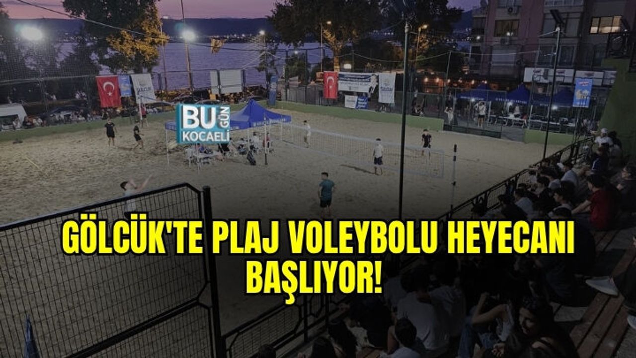 GÖLCÜK'TE PLAJ VOLEYBOLU HEYECANI BAŞLIYOR! BAŞVURULAR BAŞLADI, BÜYÜK ÖDÜL TAKIMLARI BEKLİYOR