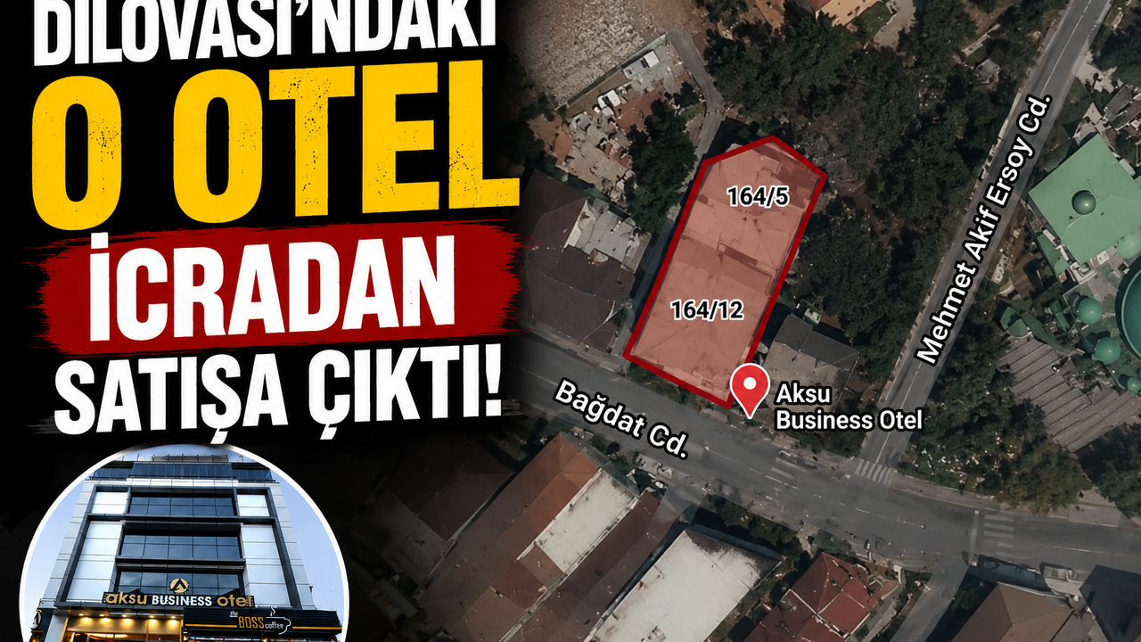 DİLOVASI’NDAKİ O OTEL İCRADAN SATIŞA ÇIKTI!