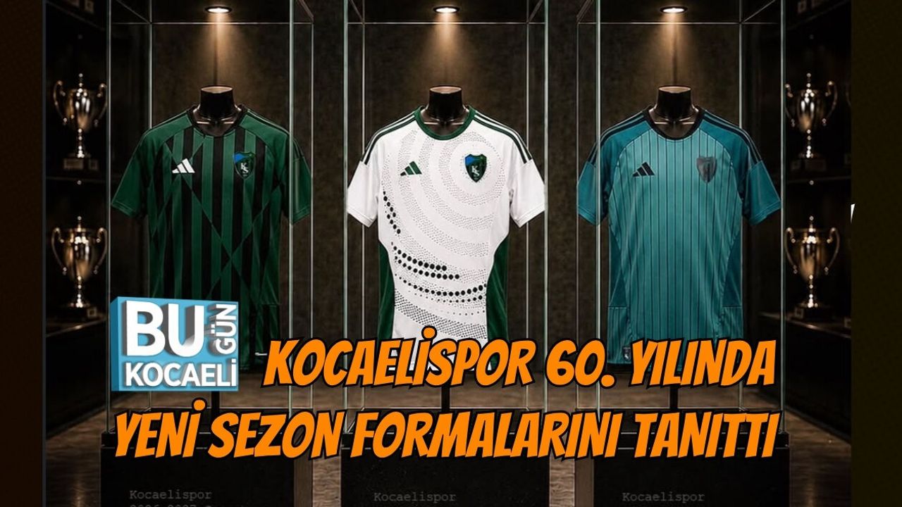 KOCAELİSPOR 60. YILINDA YENİ SEZON FORMALARINI TANITTI