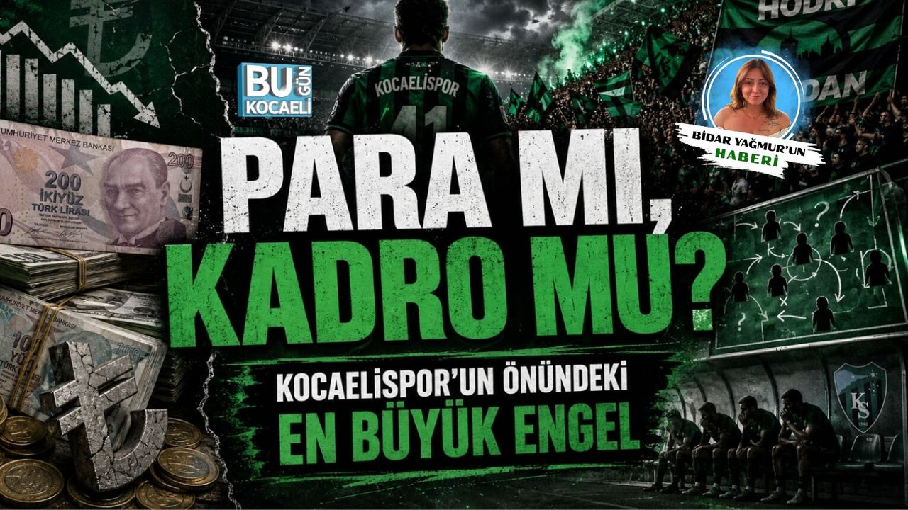 KOCAELİSPOR’UN ÖNÜNDEKİ EN BÜYÜK ENGEL NE? PARA MI, KADRO MU?