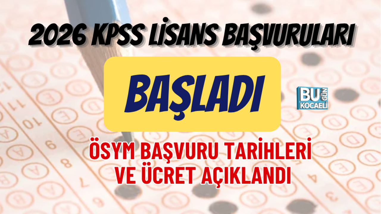 KPSS LİSANS BAŞVURULARI 2026 BAŞLADI: ÖSYM BAŞVURU TARİHLERİ VE ÜCRET AÇIKLANDI
