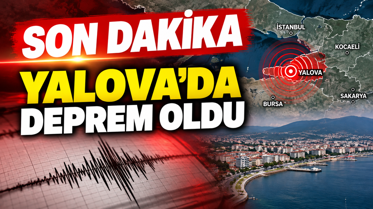 Magnitude 3.2 earthquake recorded off Yalova in the Marmara Sea