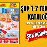 ŞOK 1-7 TEMMUZ KATALOĞU: 659 TL'LİK FİNİSH TABLET 299 TL OLDU!