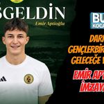DARICA GENÇLERBİRLİĞİ'NDEN GELECEĞE YATIRIM: EMİR APTİOĞLU İMZAYI ATTI