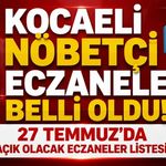 KOCAELİ NÖBETÇİ ECZANELER BELLİ OLDU! 27 TEMMUZ’DA AÇIK OLACAK ECZANELER LİSTESİ