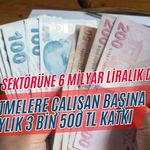 TURİZM SEKTÖRÜNE 6 MİLYAR LİRALIK DESTEK! İŞLETMELERE ÇALIŞAN BAŞINA AYLIK 3 BİN 500 TL KATKI