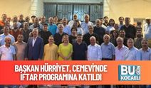 Başkan Hürriyet, Cemevi’nde İftar Programına Katıldı