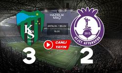 CANLI MAÇ ANLATIMI | Kocaelispor - Afyonspor 3-2