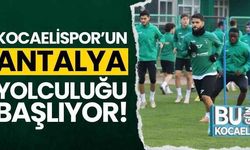 Kocaelispor Antalya kampı için yarın yola çıkıyor! Yeni transferler yetişecek mi?