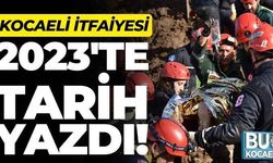 Kocaeli Haber - Kocaeli İtfaiyesi 2023 yılında tarih yazdı