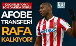 Kocaelispor'un Afobe transferine sağlık engeli!