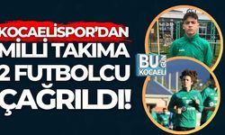 Kocaelispor U19'un golcüsü ve ön liberosu milli takıma çağrıldı!