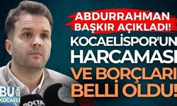 Kocaelispor’un bu sezon toplam harcaması ve borçları belli oldu!
