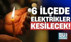 Kocaeli’de 6 ilçede elektrikler kesilecek!