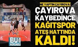 Çayırova kaybetti, Kağıtspor küme düşmenin eşiğinde!