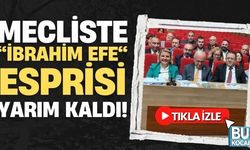 Mecliste “İbrahim Efe” Esprisi Yarım Kaldı!