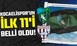 Kocaelispor'da Oğuz Ceylan ilk 11'e döndü! 