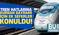 Tren hatlarına Kurban Bayramı için ek seferler konuldu!