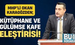 MHP’li Okan Karagöz’den kütüphane ve Gülümse Kafe eleştirisi!