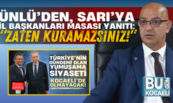 Aydın Ünlü’den, Bülent Sarı’ya il başkanları masası yanıtı: “Zaten kuramazsınız!”