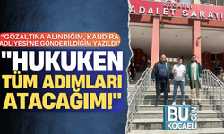 Emrah Çolak, "Hukuken tüm adımları atacağım!"
