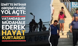 İzmit'te İntihar Girişimi Paniğe Yol Açtı: Vatandaşlar Müdahale Ederek Hayat Kurtardı!