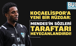 Kocaelispor'a Yeni Bir Rüzgar: Ryan Mendes'in Sözleri Taraftarı Heyecanlandırdı!