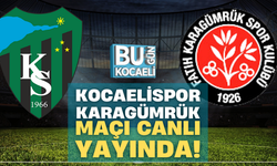 Kocaelispor Karagümrük Maçı Canlı Yayında!
