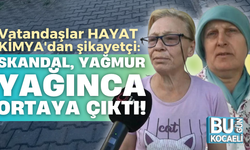 Başiskeleli vatandaşlar Hayat Kimya'dan şikayetçi: Skandal, yağmur yağınca ortaya çıktı!