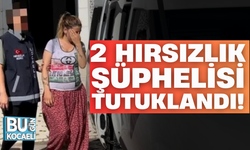 Kocaeli'de 2 hırsızlık şüphelisi tutuklandı!