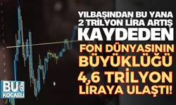 Yılbaşından bu yana 2 trilyon lira artış kaydeden fon dünyasının büyüklüğü 4,6 trilyon liraya ulaştı!
