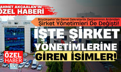 ÖZEL HABER - Büyükşehir’de Genel Sekreterlik Değişiminin Ardından Şirket Yönetimleri De Değişti! İşte şirket yönetimlerine giren isimler!