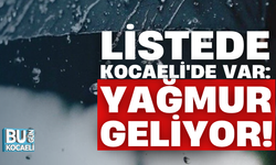 Meteorolojiden o illere uyarı! Listede Kocaeli'de var: Yağmur geliyor!