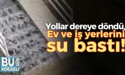 Kocaeli'de sağanak bastırdı: Derince sular altında kaldı!