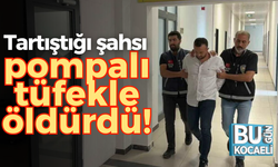 Kocaeli'de tartıştığı şahsı pompalı tüfekle öldürdü!