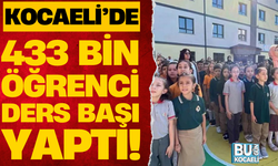 Kocaeli’de 433 bin öğrenci ders başı yaptı!
