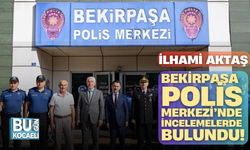 Vali İlhami Aktaş, Bekirpaşa Polis Merkezi’nde İncelemelerde Bulundu!