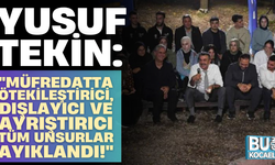 Yusuf Tekin: "Müfredatta ötekileştirici, dışlayıcı ve ayrıştırıcı tüm unsurlar ayıklandı!"