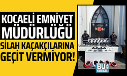 Kocaeli Emniyet Müdürlüğü Silah Kaçakçılarına Geçit Vermiyor!
