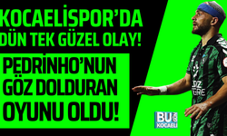 Kocaelispor'un parlayan ismi Pedrinho!