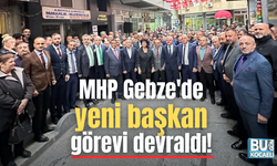 MHP Gebze'de yeni başkan görevi devraldı!