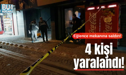 Eğlence mekanına saldırı, 4 kişi yaralandı!