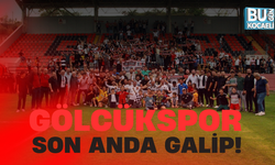 Gölcükspor son anda galip!