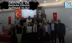 Derince de başkan Erhan Akpınar oldu!