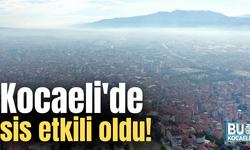 Kocaeli'de sis etkili oldu!