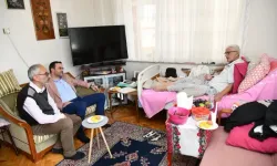 Başkan Özlü Hasta ve Yaşlı ziyaretlerine devam ediyor